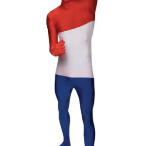 Morphsuit Holland rood-wit-blauw