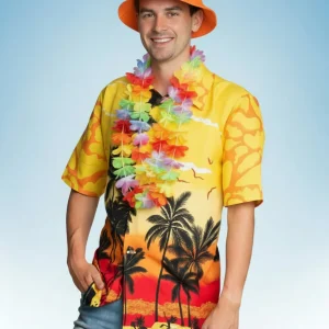 Hawaii Shirt Paradise Geel | Toppers Summer