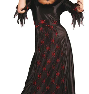 Halloween luxe Schedel Heks 3-delig - OP=OP