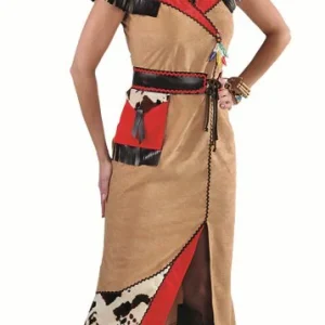 Indiaan Jurk Lang met Tasje