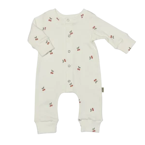 Baby Jumpsuit Rib Kersen