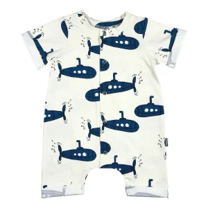 Baby Zomer Jumpsuit Submarine Blauw