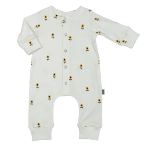 Baby Jumpsuit Rib Zonnebloem