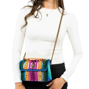 Kensington Medium Studs Leather