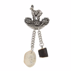 Trachtensieraad hert met hout