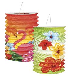 Lampion Tropical Decoratie (set van 2)