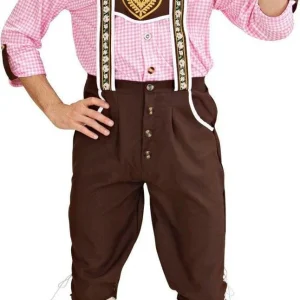 Lederhose met blouse