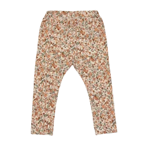 Baby Legging Bloemen Cacao