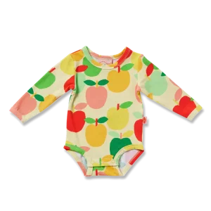 A Is voor Apple Baby Rompertje met lange mouwen