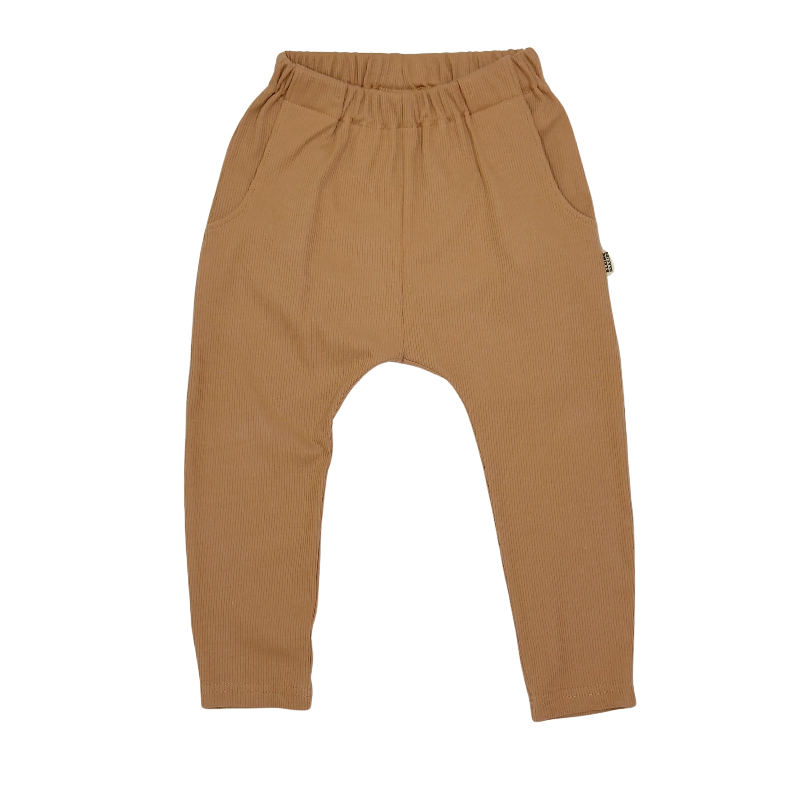 Baby en Kids Loungebroek Rib Cacao - Afbeelding 2