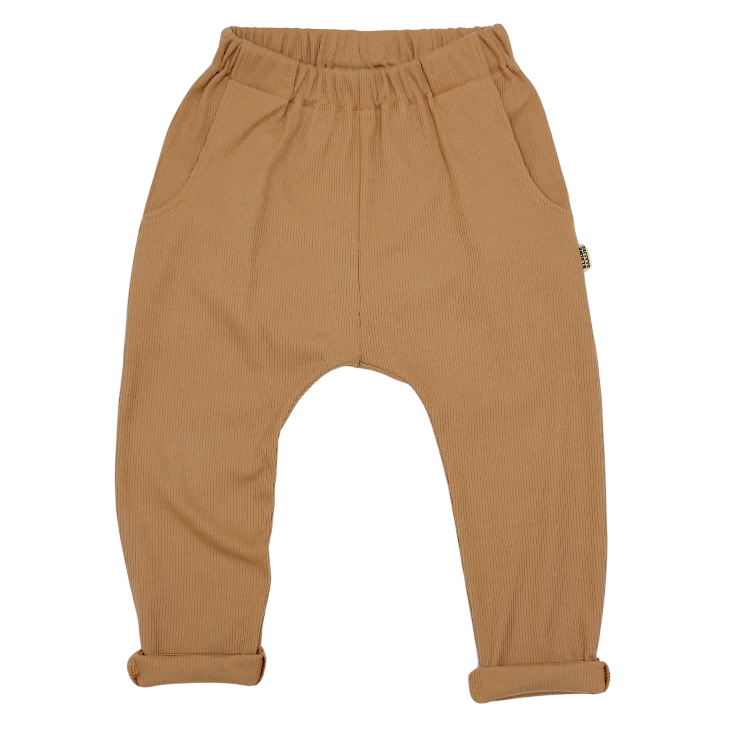 Baby en Kids Loungebroek Rib Cacao - Afbeelding 3