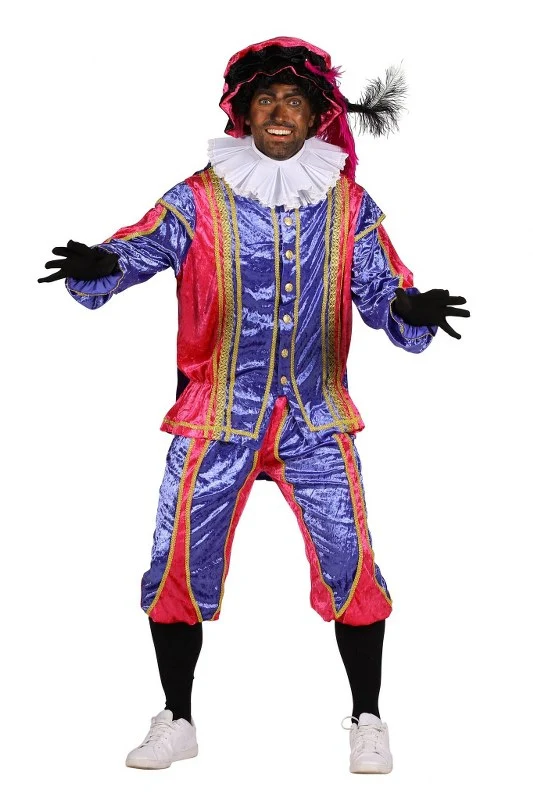 Pietenpak Bilbao met cape Paars-Roze - Afbeelding 5