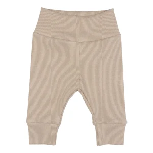 Baby Newborn Broekje Rib Beige