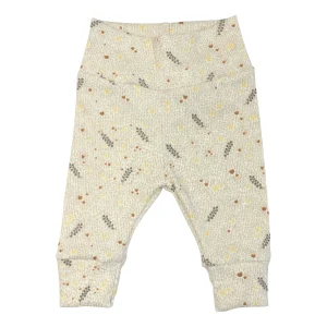 Baby Newborn Broekje Rib Blossom Beige