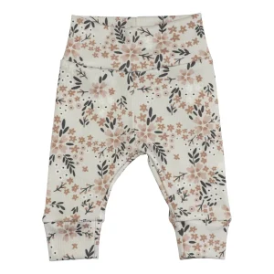 Baby Newborn Broekje Rib Fiorella Bloemen
