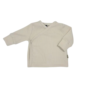 Baby Overslag Vestje Rib Neutral