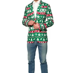 Christmas Green Nordic Jacket