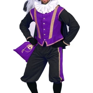 Piet Amsterdam Paars-Zwart