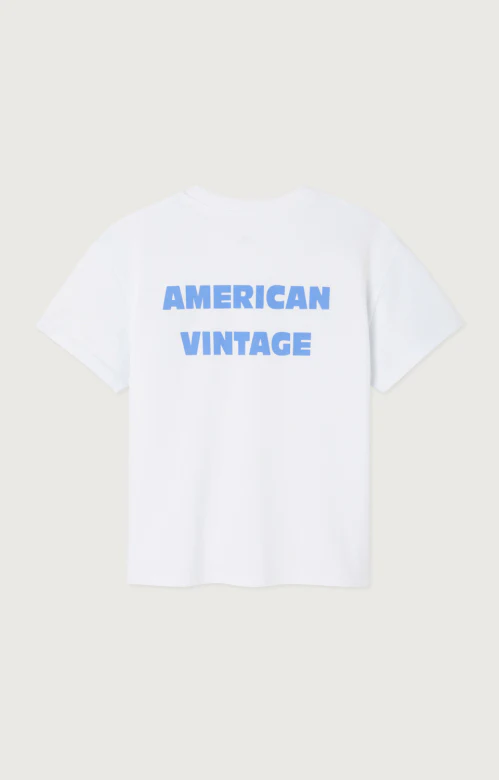 American Vintage - Kids t-shirt Fizvalley White - Afbeelding 5