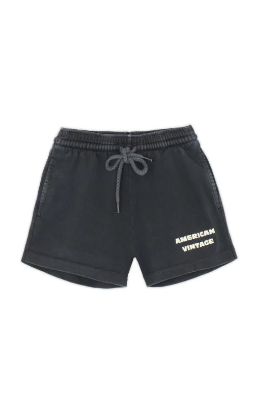 American Vintage - Fizvalley Kinder Short Noir