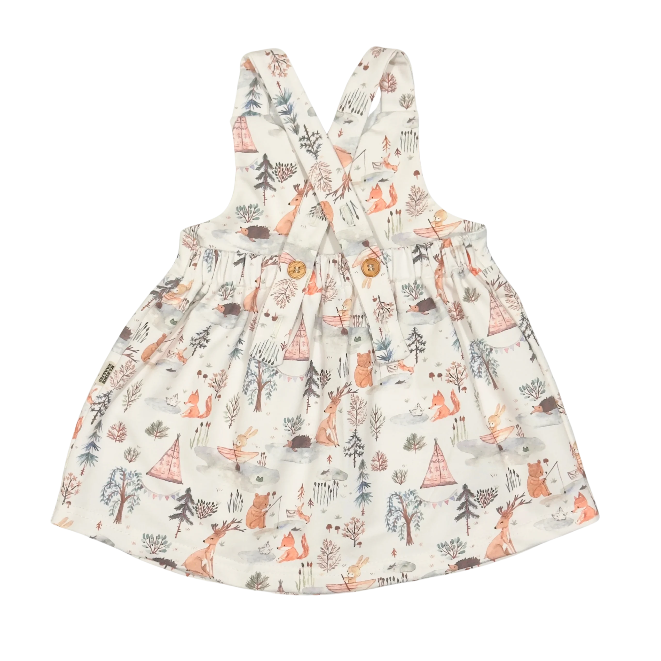 Baby en Peuter Overgooier Bosdieren - Afbeelding 5