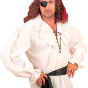 Piratenblouse Wit Heren