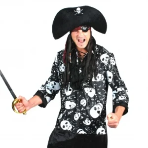 Piratenblouse skull SALE