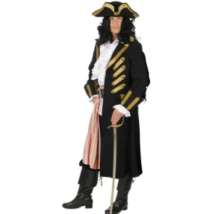 Piratenjas de luxe zwart