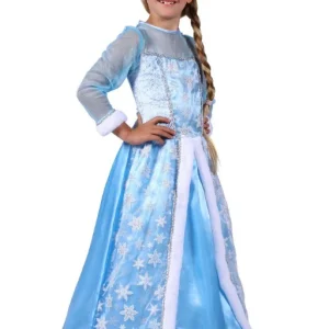 IJsprinses Luxe met toverstaf met capuchon en cape