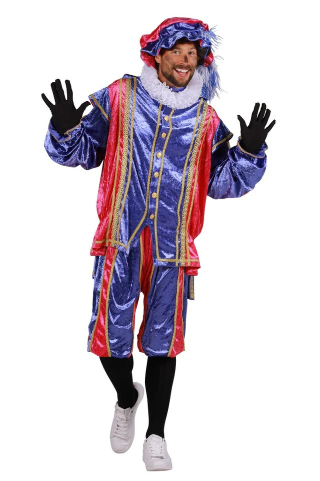 Pietenpak Bilbao met cape Paars-Roze - Afbeelding 2