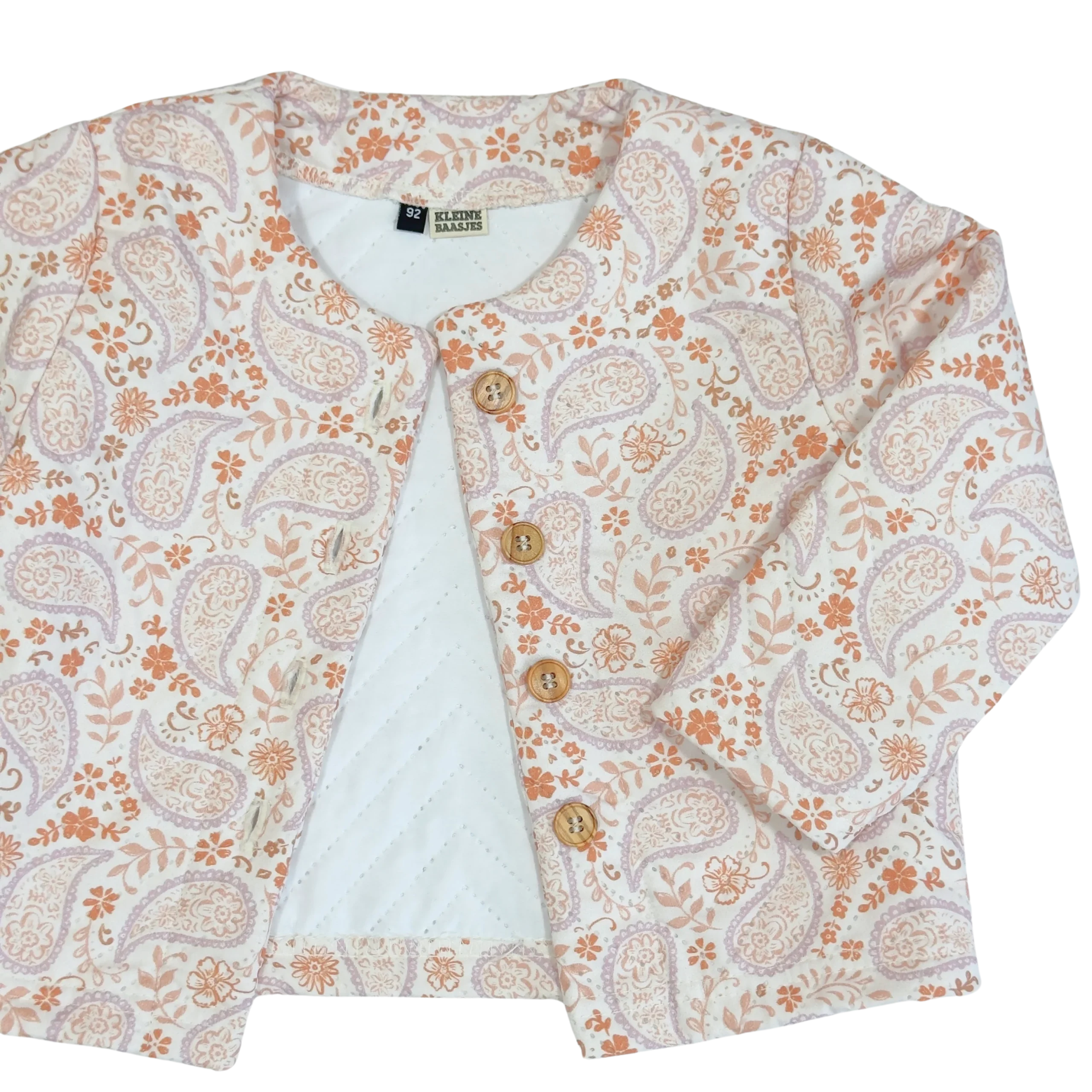 Baby & Kids Quilt Zomer Jasje Paisley Pink - Afbeelding 4