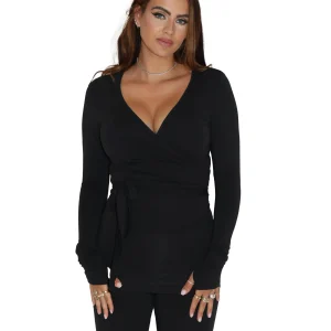 Soft Ballet Wrap Top