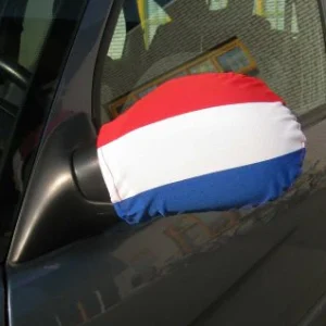 Autospiegelvlag rood-wit-blauw
