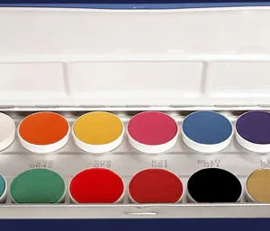 Schminkpalet Kryolan 12 kleuren
