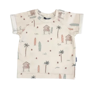 Raglan Shirt At The Beach