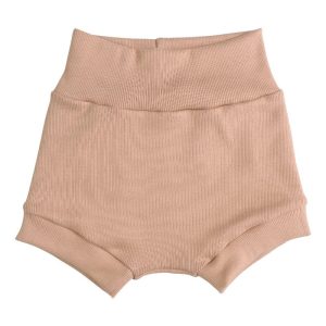 Baby Shorts Rib Camel