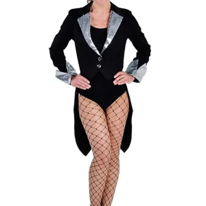 Slipjas zwart/zilver