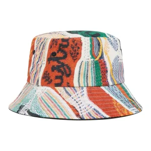 Australian x Carlo Colucci omkeerbare hoed - Veelkleurig/Zwart