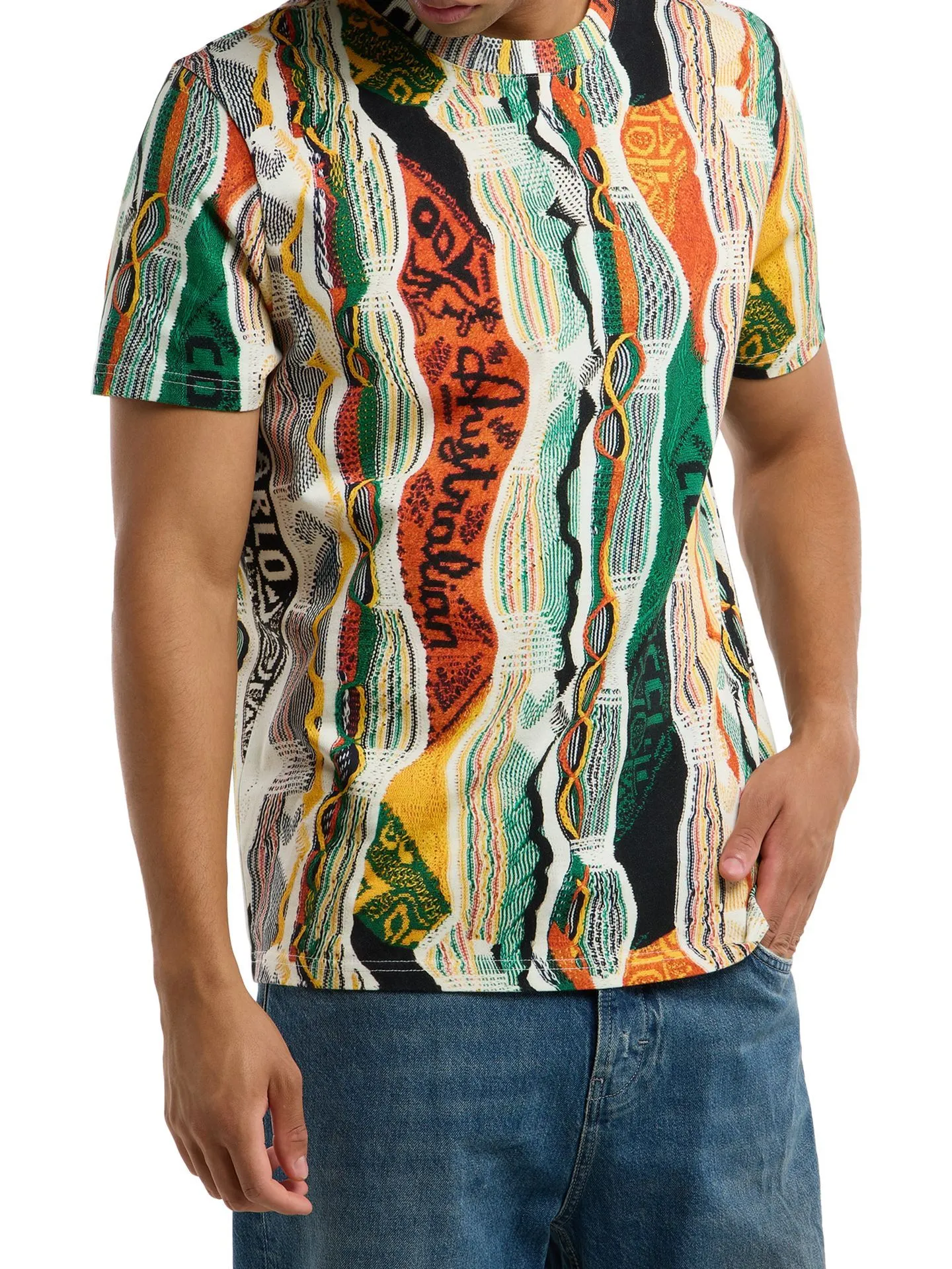 Australian x Carlo Colucci T-shirt - Meerkleurig - Afbeelding 4