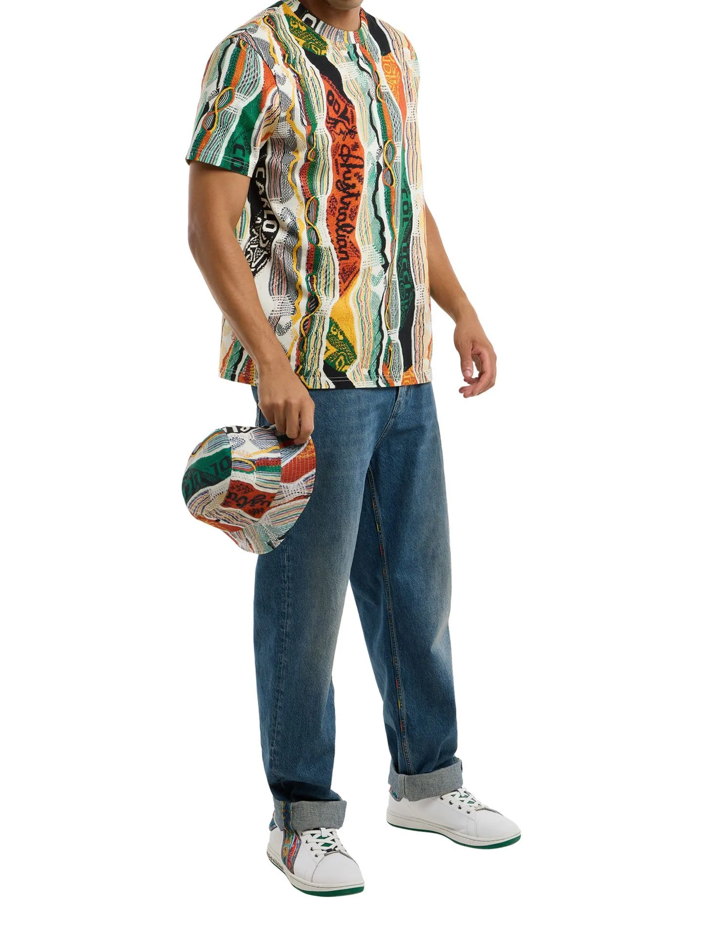 Australian x Carlo Colucci T-shirt - Meerkleurig - Afbeelding 5