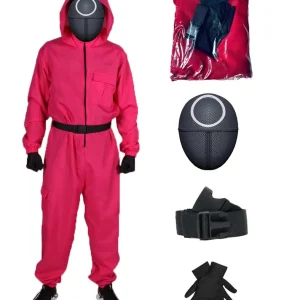 Squid Pak Rood met Cirkel Masker 5-delig