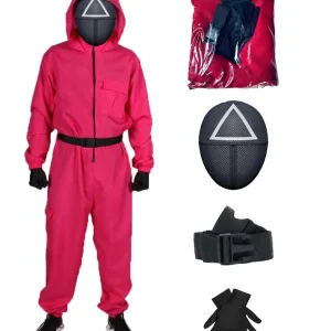 Game Pak Rood met Driehoek Masker 5-delig