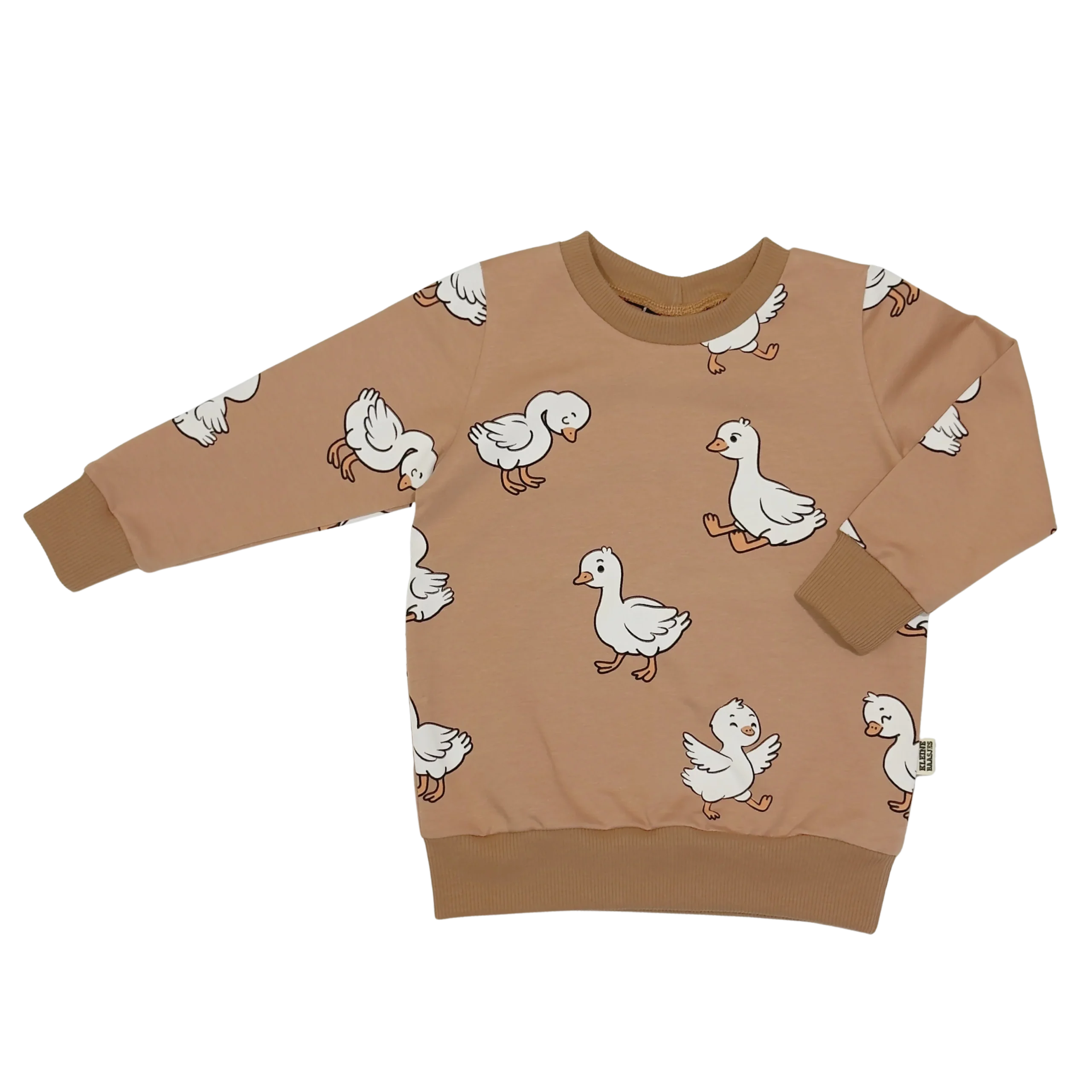 Baby en Kids Sweater Ducks Bruin - Afbeelding 2