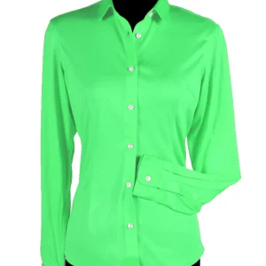 Neon Groene Damesblouse Basic
