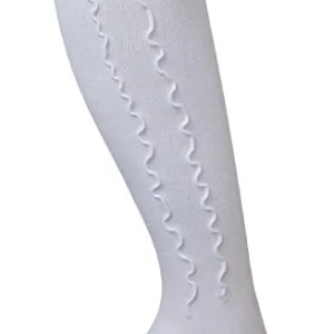 Trachten Kniekousen Wit
