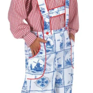 Tiroler broek Delfts blauw