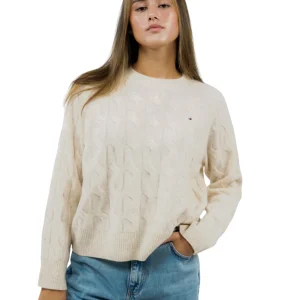 Soft Wool Cable Sweater