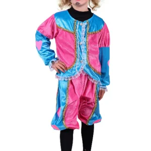 Kinderpakje Blauw met Roze Hartjes OP=OP