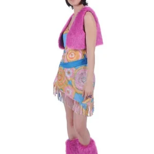 Hippie dame jurk riem hoofdband beenwarmers