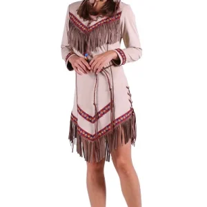 Indianenjurk "Black Feather" met ceintuur